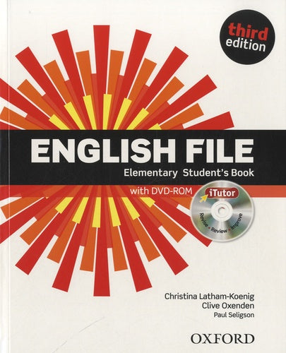 English File Elem. 3e student book and iTutor