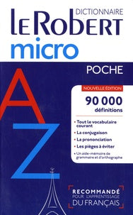 Dictionnaire Micro  Robert